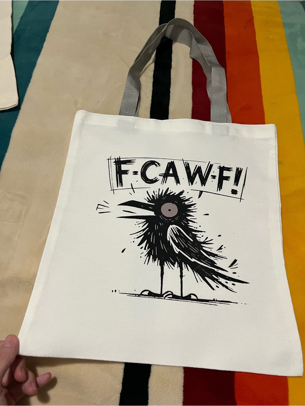 F-Caw-F Shoulder Bag 🐦‍⬛ - Picture 4 of 7
